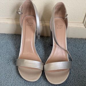 A New Day Gold Women Heels